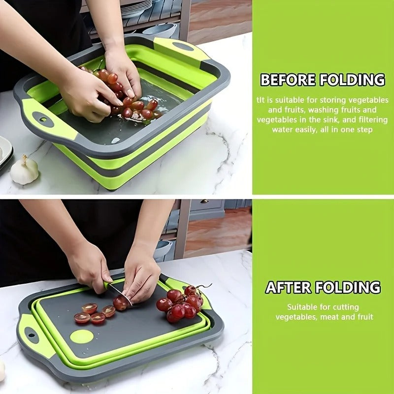 1pc Portable space saving basin