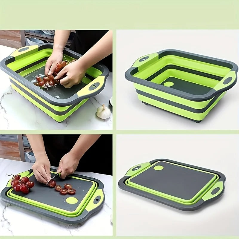 1pc Portable space saving basin
