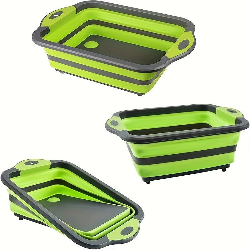 1pc Portable space saving basin