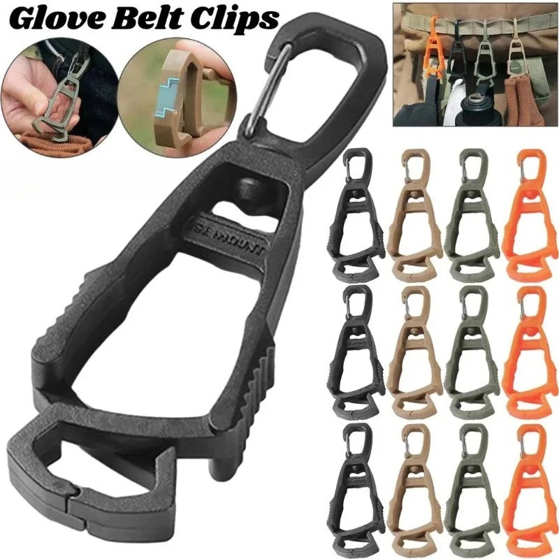 Outdoor Protective Gloves Clip Hanger Multi-purpose
