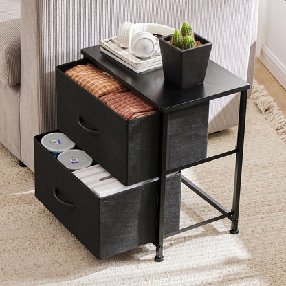 JHK Nightstand Bedside Coffee Sofa Tea Table