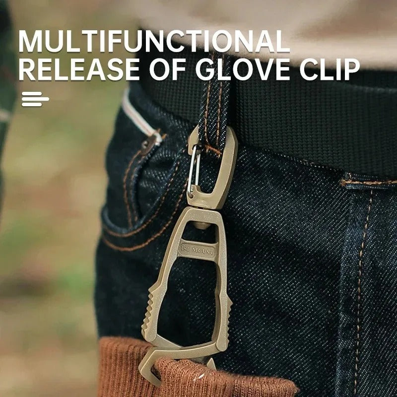 Outdoor Protective Gloves Clip Hanger Multi-purpose