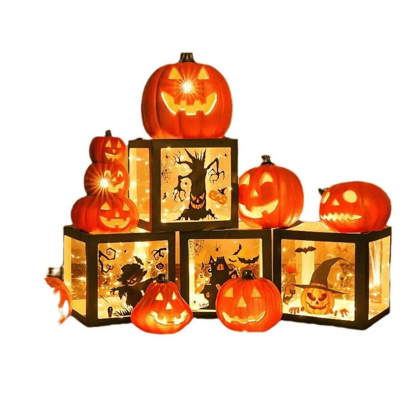 Pumpkins Lamp Halloween Decoration For Home