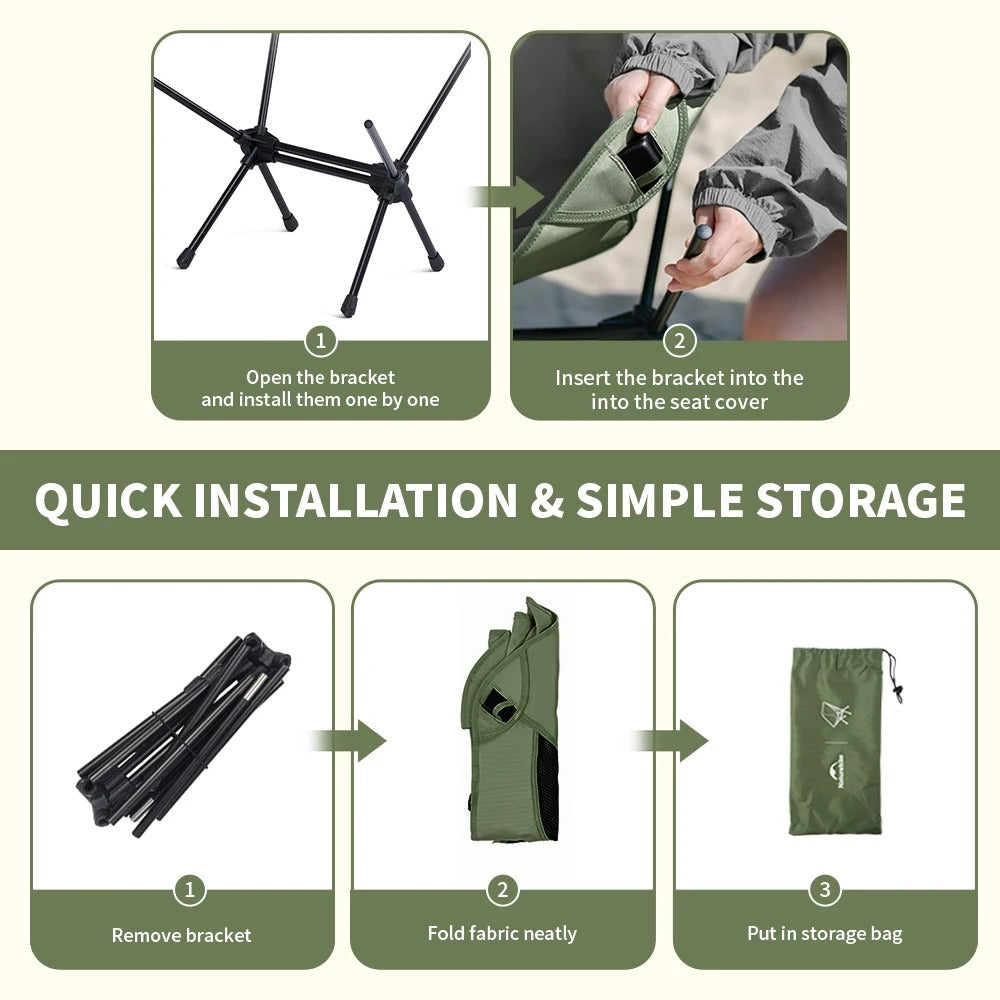 Naturehike Camping Chairs Outdoor