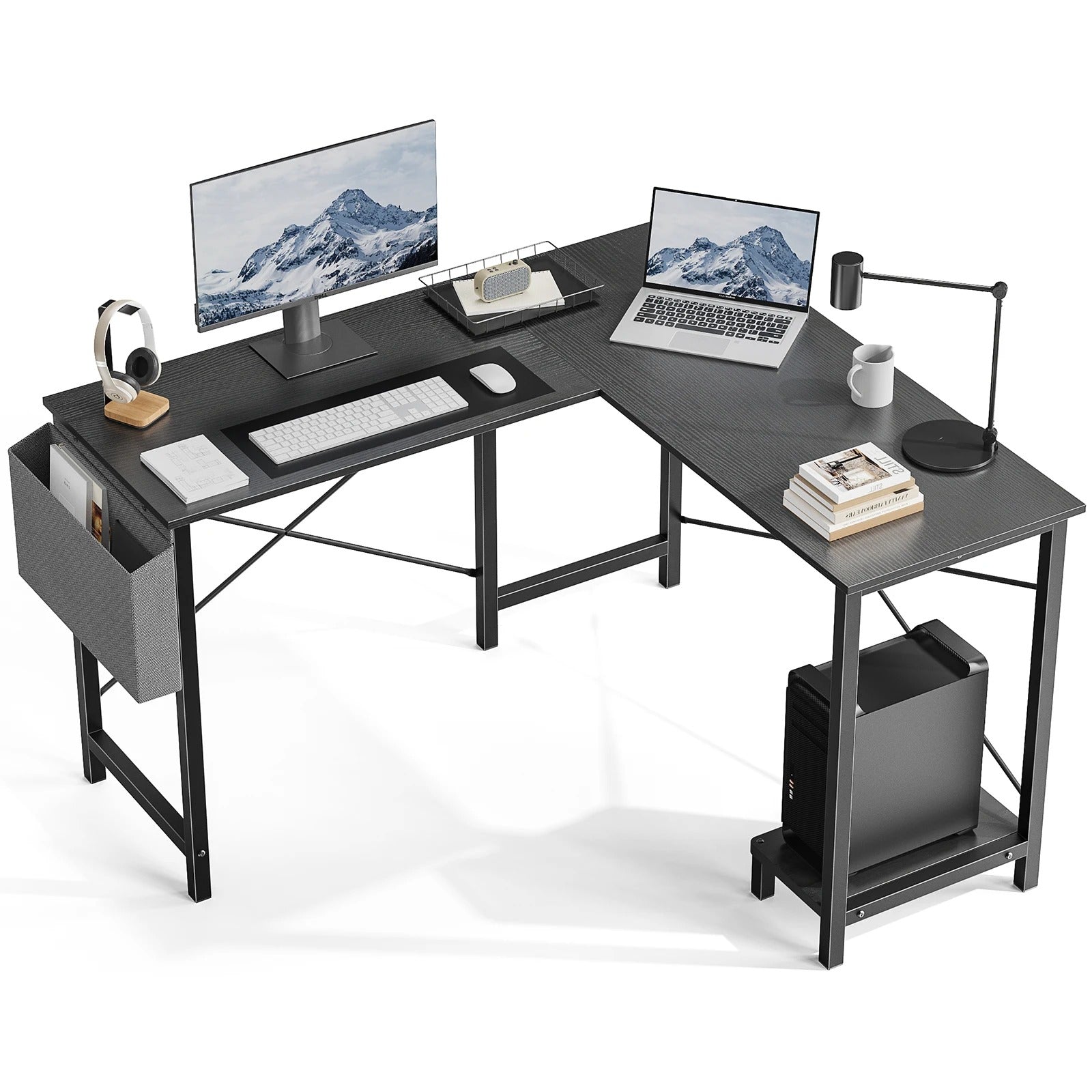 JHK Gaming Corner 50 Inch Office Writing PC